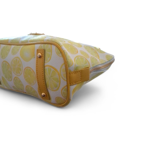 Dooney & Bourke Lemon Print Zip Satchel - Picture 8 of 16